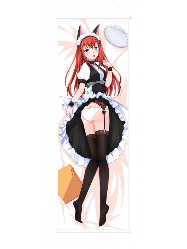 Kurisu Makise Steins Gate Anime Wall Poster Banner Japanese Art