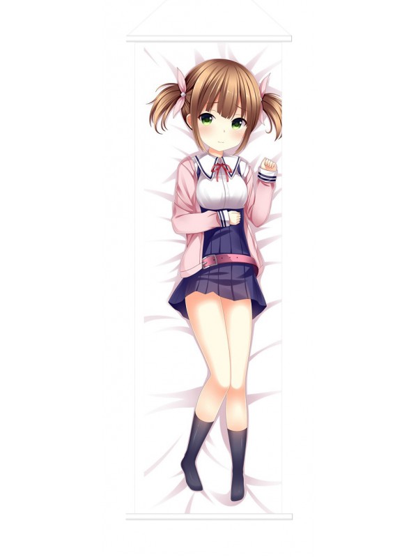 Little School Girl Japanese Anime Painting Home Decor Wall Scroll Posters
