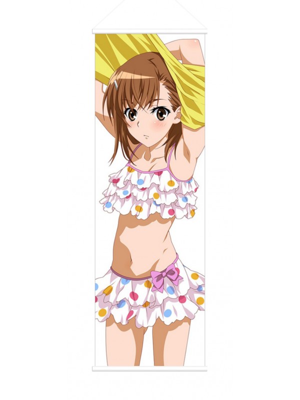 Misaka Mikoto Toaru Majutsu no Index Anime Wall Poster Banner Japanese Art