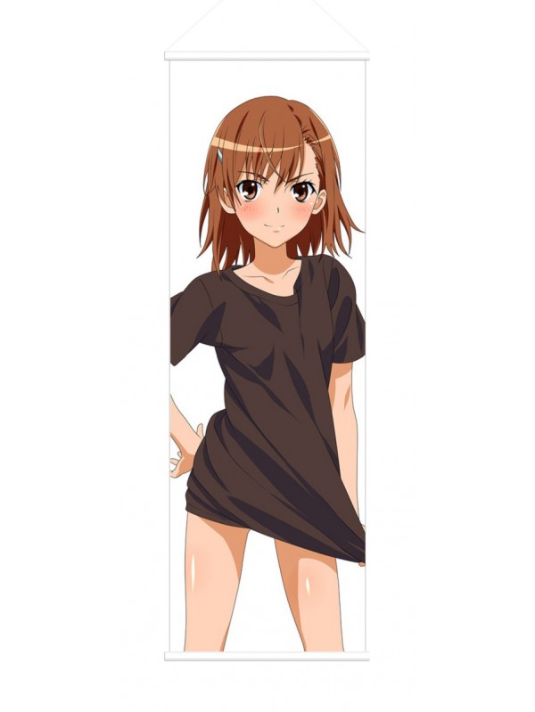 Misaka Mikoto Toaru Majutsu no Index Anime Wall Poster Banner Japanese Art
