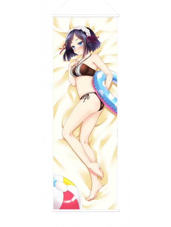 Miyuki Kujou Syomin Sample Scroll Painting Wall Picture Anime Wall Scroll Hanging Deco
