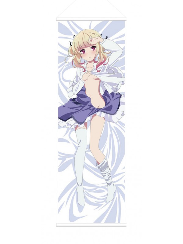 Momoka and Chitose Girlish Number Anime Wall Poster Banner Japanese Art