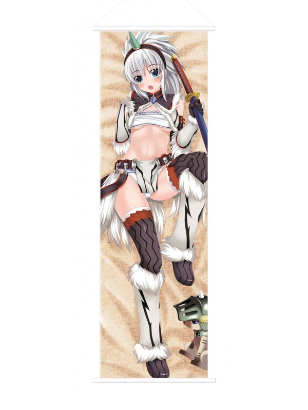 Monster Hunter Orage Japanese Anime Painting Home Decor Wall Scroll Posters