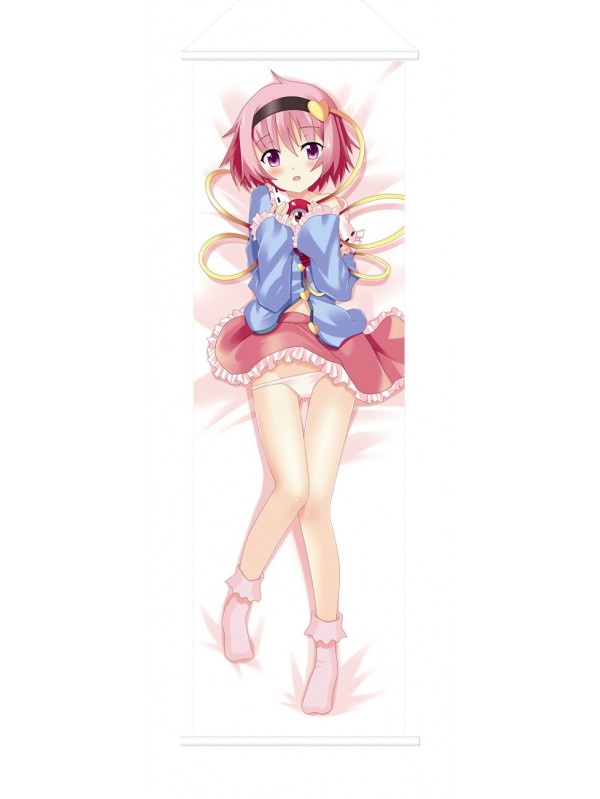 Pink Haired Kawaii Girl Japanese Anime Painting Home Decor Wall Scroll Posters
