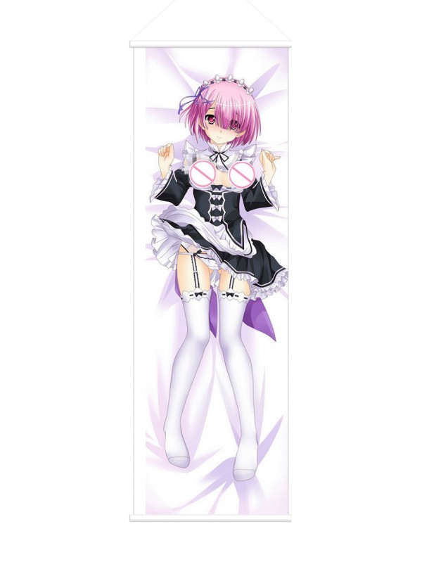Ram ReZero Anime Wall Poster Banner Japanese Art