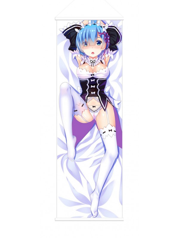 Rem Re Zero Anime Wall Poster Banner Japanese Art