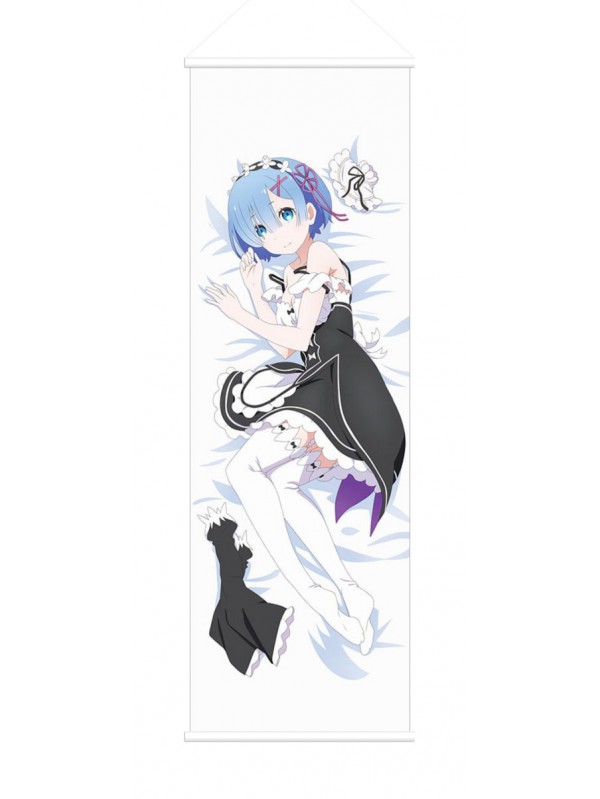 Rem Re Zero Anime Wall Poster Banner Japanese Art