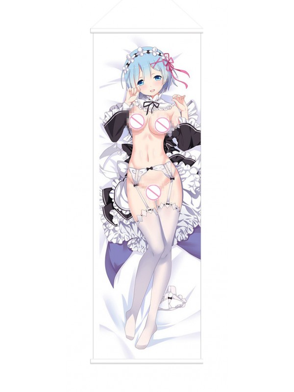 Rem Re Zero Anime Wall Poster Banner Japanese Art