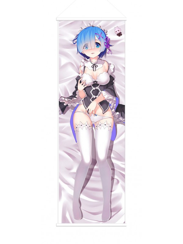 Rem Re Zero Anime Wall Poster Banner Japanese Art