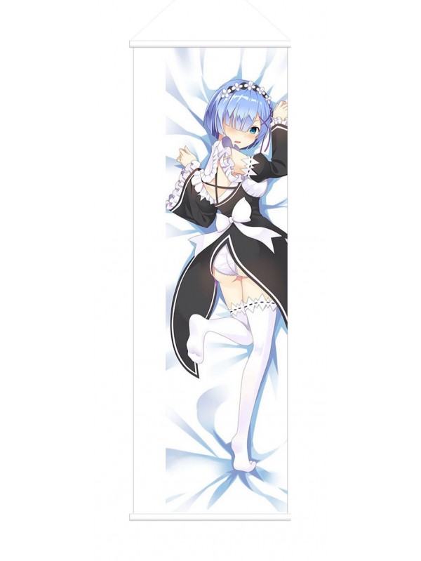 Rem Re Zero Anime Wall Poster Banner Japanese Art