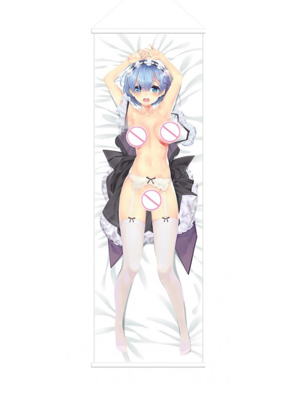 Rem Re Zero Anime Wall Poster Banner Japanese Art