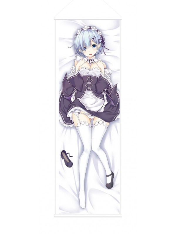 Rem Re Zero Anime Wall Poster Banner Japanese Art