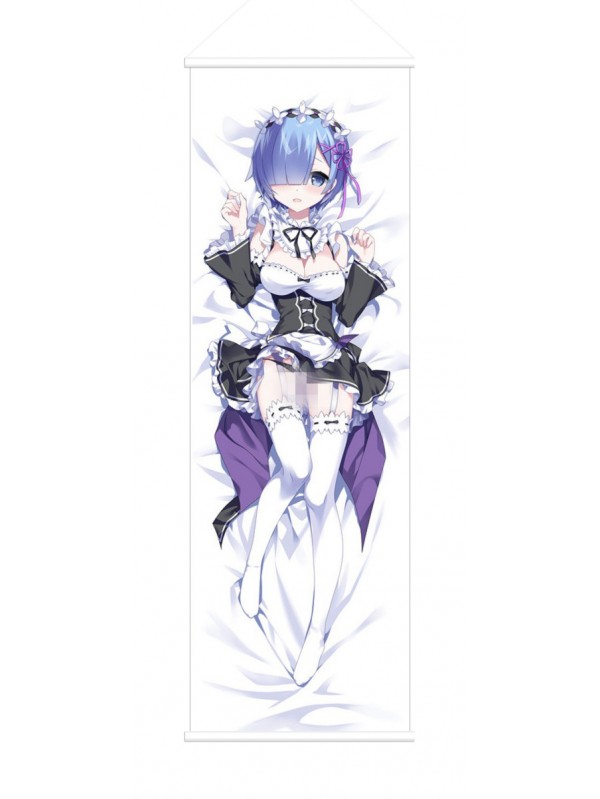 Rem Re Zero Anime Wall Poster Banner Japanese Art
