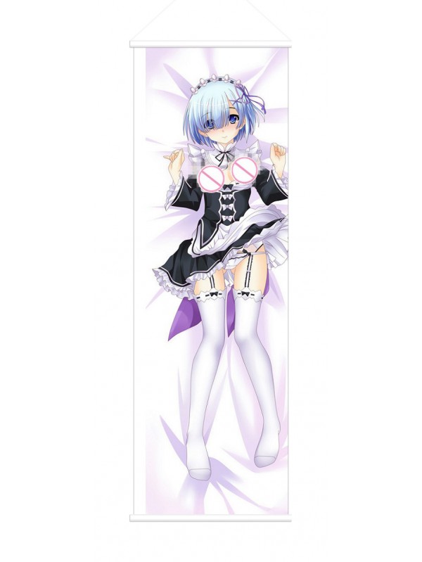 Rem ReZero Anime Wall Poster Banner Japanese Art