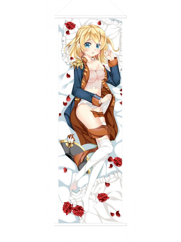 Rodney Warship Girls Japanese Anime Painting Home Decor Wall Scroll Posters
