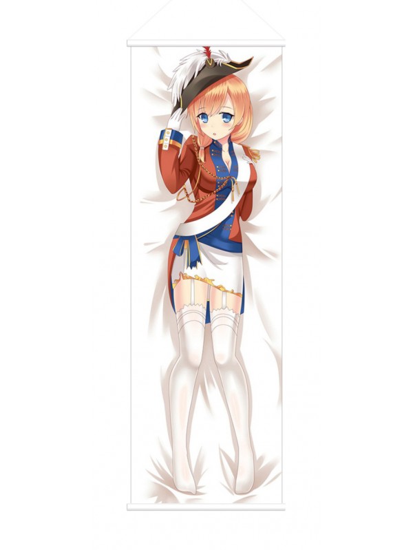 Rodney Warship Girls Anime Wall Poster Banner Japanese Art