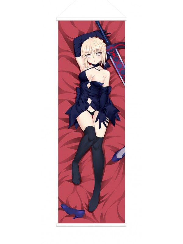 Saber Fate Anime Wall Poster Banner Japanese Art