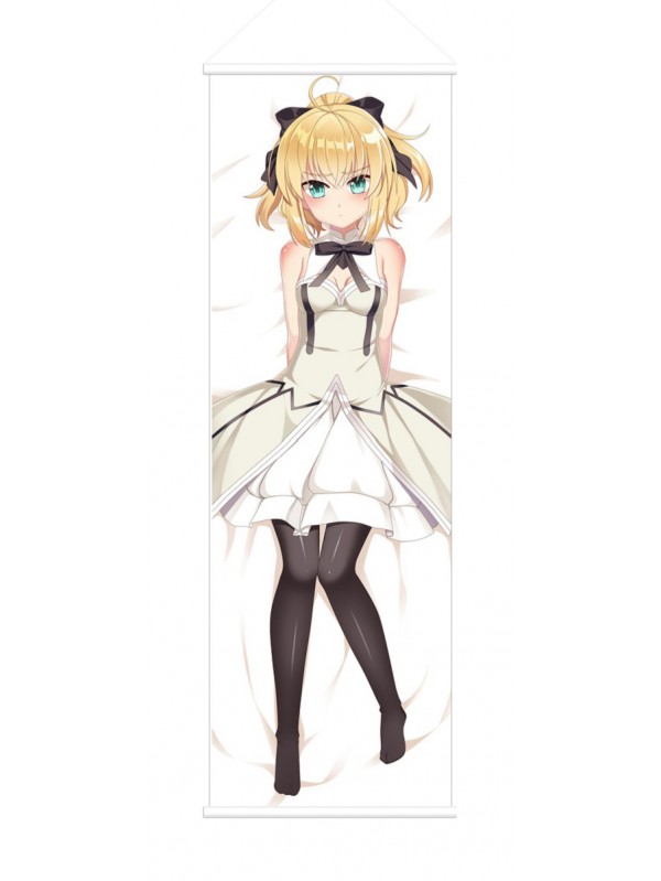 Saber Fate Anime Wall Poster Banner Japanese Art