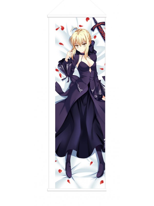 Saber Fate Stay Night Anime Wall Poster Banner Japanese Art