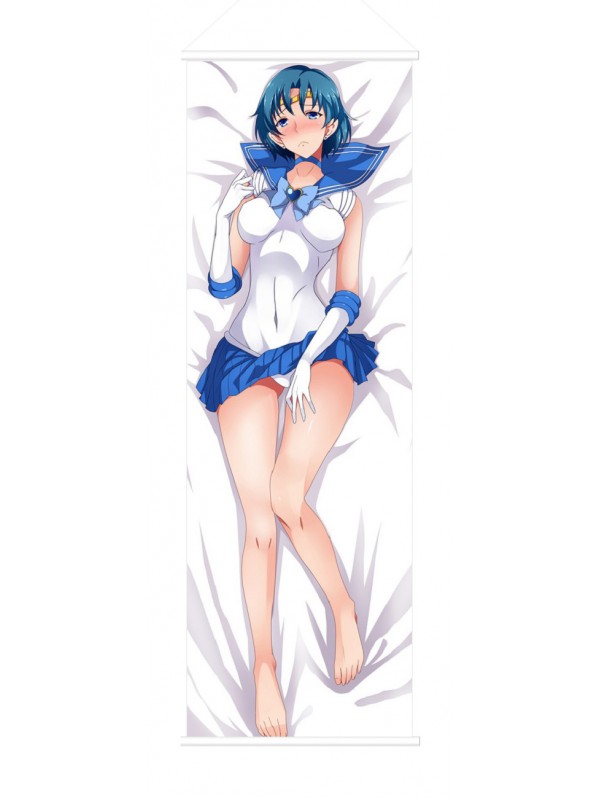 Sailor Mercury Ami Mizuno -Sailor Moon Anime Wall Poster Banner Japanese Art