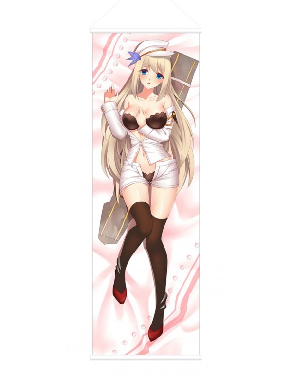 Saratoga Warship Girls Anime Wall Poster Banner Japanese Art