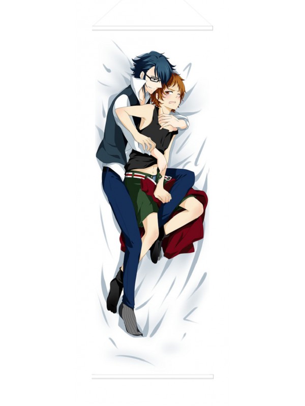 Saruhiko Fushimi and Misaki Yata K Project Male Anime Wall Poster Banner Japanese Art