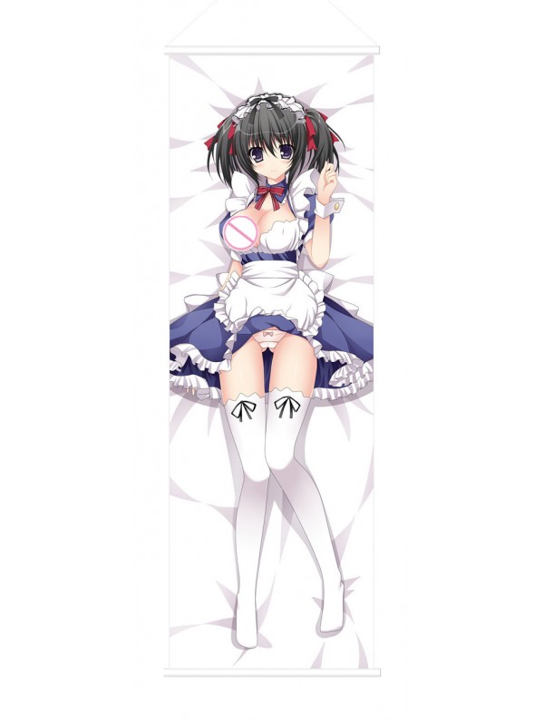 Sexy Maid Lady Scroll Painting Wall Picture Anime Wall Scroll Hanging Deco