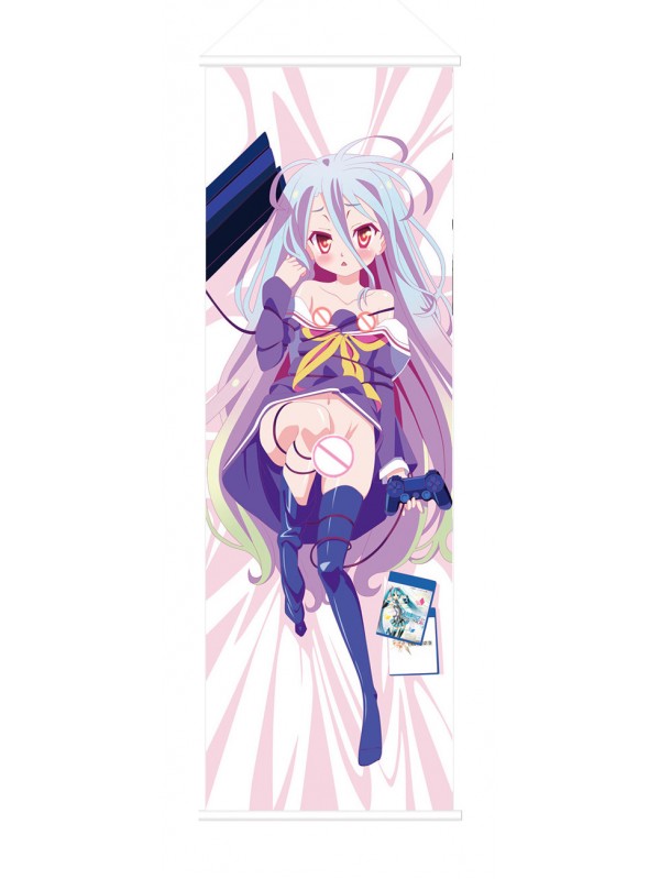 Shiro No Game No Life Anime Wall Poster Banner Japanese Art