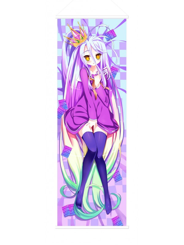 Shiro No Game No Life Anime Wall Poster Banner Japanese Art