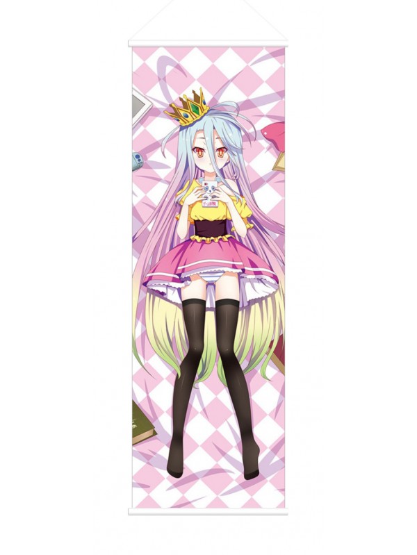 Shiro No Game No Life Anime Wall Poster Banner Japanese Art