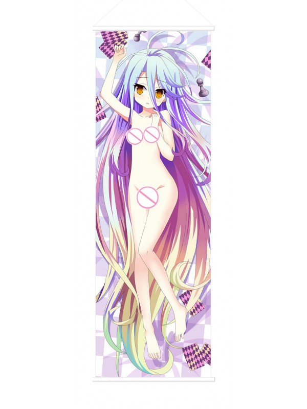 Shiro No Game No Life Scroll Painting Wall Picture Anime Wall Scroll Hanging Deco