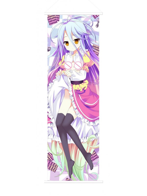 Shiro No Game No Life Japanese Anime Painting Home Decor Wall Scroll Posters