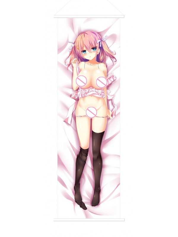 Simple Kawaii Girl Japanese Anime Painting Home Decor Wall Scroll Posters