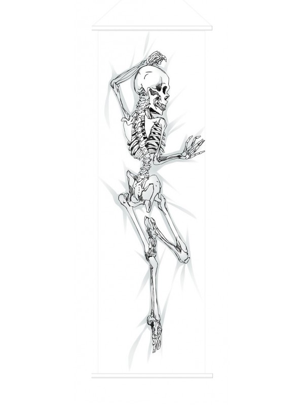 Skeleton Japanese Anime Painting Home Decor Wall Scroll Posters