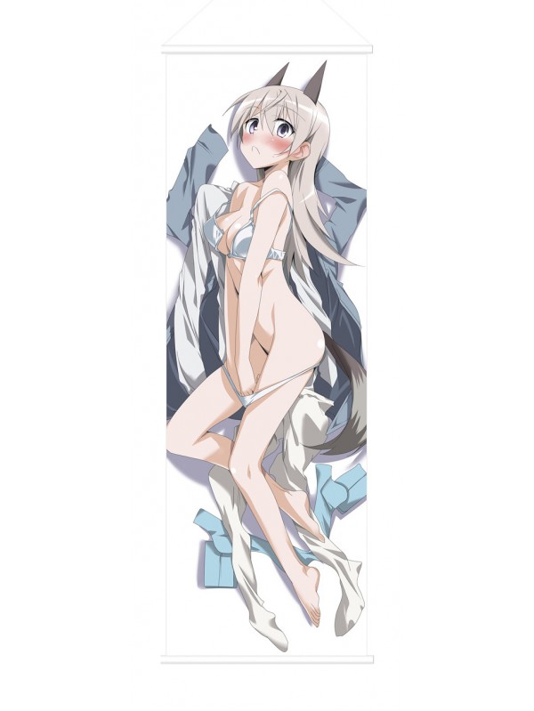 Strike Witches Scroll Painting Wall Picture Anime Wall Scroll Hanging Deco