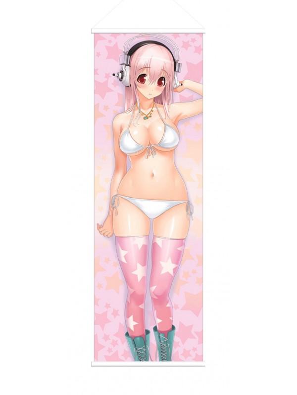 Super Sonico Anime Wall Poster Banner Japanese Art
