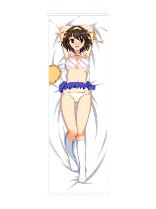 The Melancholy of Haruhi Suzumiya Scroll Painting Wall Picture Anime Wall Scroll Hanging Deco