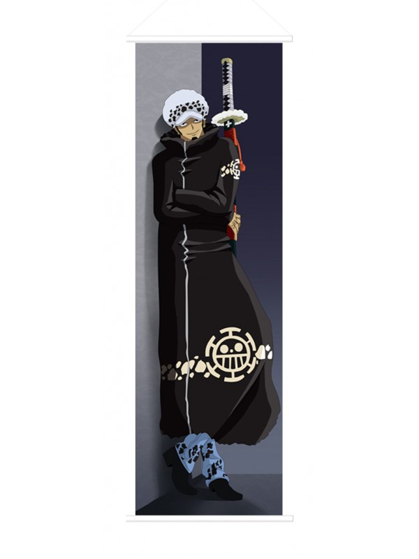 Trafalgar Law Shichibukai Anime Wall Poster Banner Japanese Art