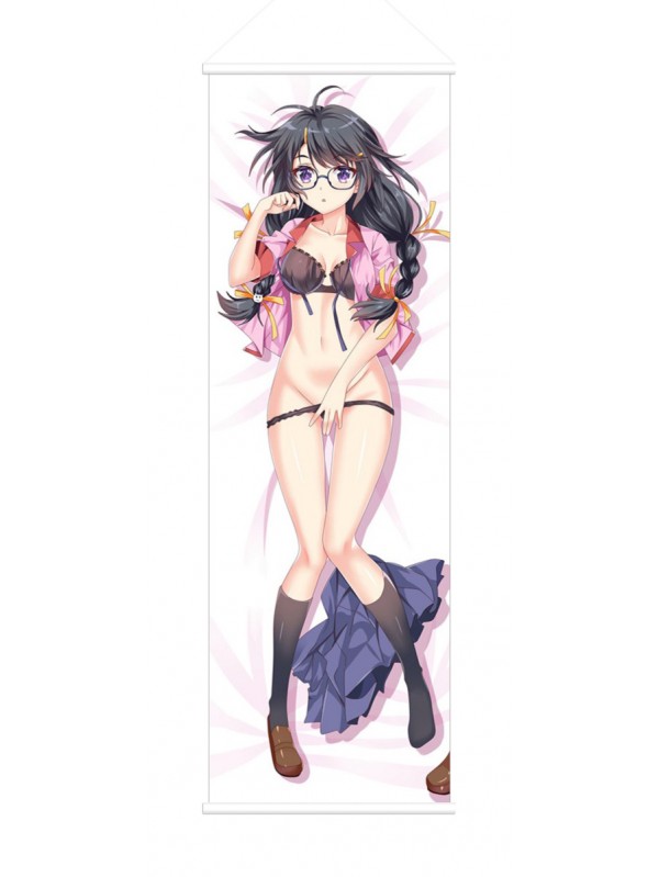 Tsubasa Hanekawa Monogatari Anime Wall Poster Banner Japanese Art