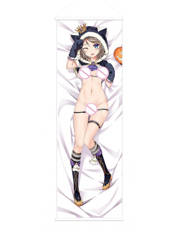 Watanabe You Love Live! Sunshine Anime Wall Poster Banner Japanese Art