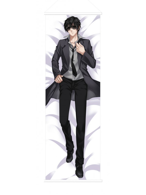 Yaoi Guy Character Male Scroll Painting Wall Picture Anime Wall Scroll Hanging Deco