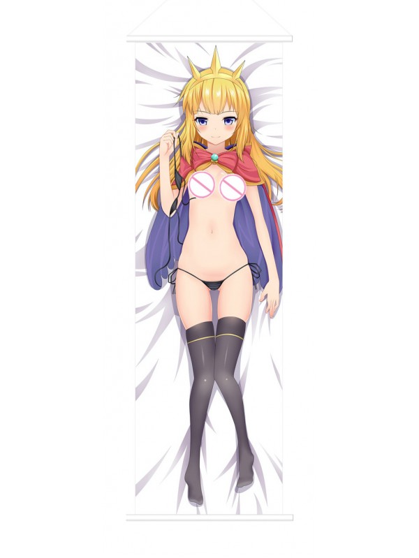 Yellow Haired Girl Japanese Anime Painting Home Decor Wall Scroll Posters