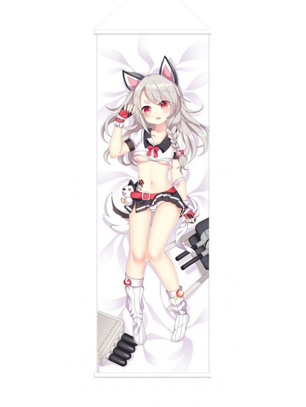 Yuudachi Azur Lane Anime Wall Poster Banner Japanese Art