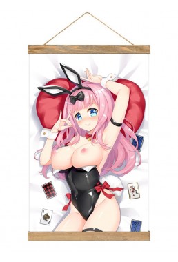 Best Wall Scroll Decor Kaguya Sama Love Is War Chika Fujiwara 40x60cm(23.6x15.7in)