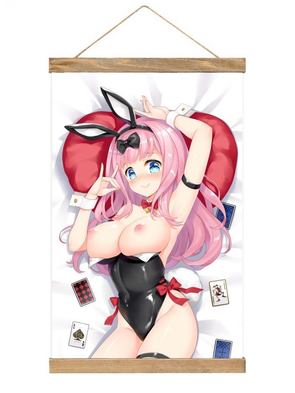 Best Wall Scroll Decor Kaguya Sama Love Is War Chika Fujiwara 40x60cm(23.6x15.7in)