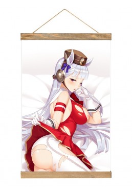 Fashion Wall Scroll Hooks umamusume Pretty Derby Gold Ship 40x60cm(23.6x15.7in)