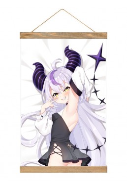 Clearance Japanese Wall Scroll Virtual Youtuber La Darknesss 40x60cm(23.6x15.7in)