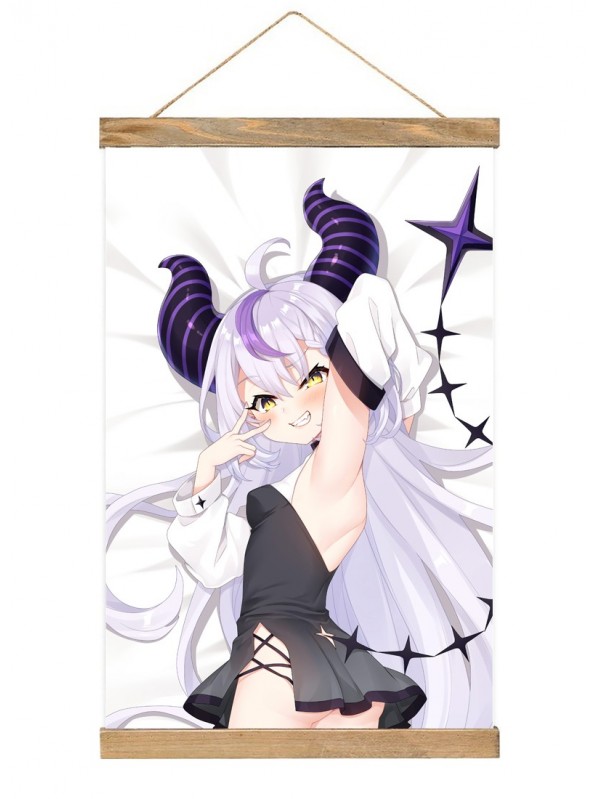 Clearance Japanese Wall Scroll Virtual Youtuber La Darknesss 40x60cm(23.6x15.7in)