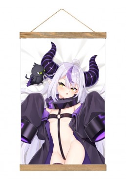 Welcome Japanese Wall Scroll Art Virtual Youtuber La Darknesss 40x60cm(23.6x15.7in)