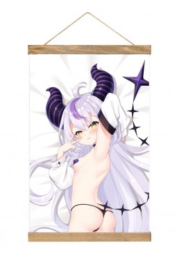 Hot Sale Japanese Wall Scroll Hangers Virtual Youtuber La Darknesss 40x60cm(23.6x15.7in)